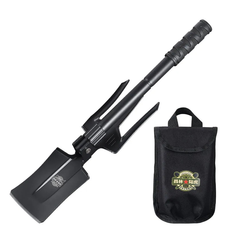 Detachable Folding Comby 3-Tine Hoe Straight Edge Cultivator