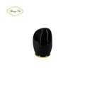 Promotion Luxury Black Stone Shape Smart Lids 15mm FEA15 Plastic Perfume Bottle Caps