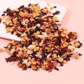 Watermelon and Lychee Blended Fruit Flavor Loose Tea Healthy Bulk Box/Bag Packaging Freshly Processed