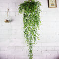A-1039 Hot Artificial Hanging Plants Fake Outdoor Plants Green Indoor Wall Basket Decor Wedding Arch Backdrop Garland Vine