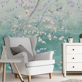 Custom 3D Wall Murals Wallpaper Modern Fashion Abstract Art Relief Oil Painting Tree Living Room TV Background Mural Wall Paper