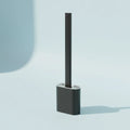 Modern Plastic Deeply Cleaning Toilet Brush Holder Set with Removable Bottom Bathroom Cleaning Brush Kit for Hotel Use