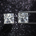 Xingyue Gems  D Color VVS  Square Shape Princess Cut Moissanite Price Per Carat