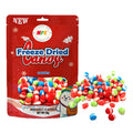 Popular Wholesale Freeze Dry Fruity Jelly Bean Snacks Factory Direct Gummy Dry Candy Food in Bag Packaging