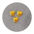 100pcs Resin Cartoon Bee Honey Pot Honeycomb Flatback Cabochon Fit Phone Deco Parts DIY Scrapbooking Hair Bows Accessories