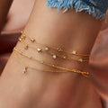 Bohemia Foot Accessories 2023 Summer Beach Barefoot Sandals Bracelet Ankle on the Leg Female Chain Anklets for Women