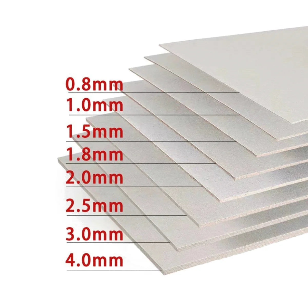 Manufactures Grey Board Sheet 2Mm Recycled Chipboard Paper A4 Gray Back Cardboard 300Gsm Duplex Cardboard Thickness Sheets