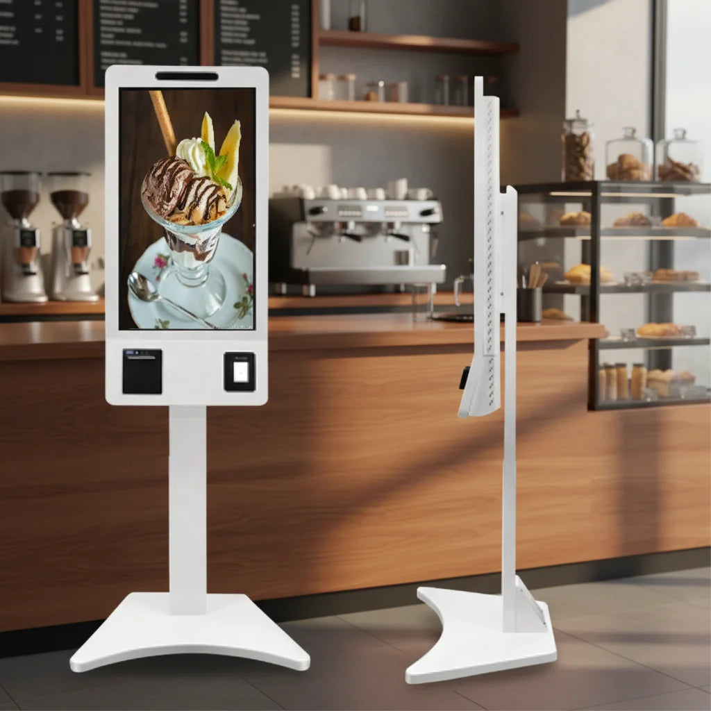 Customized 15.6 Inch LCD Order Kiosk Touch Screen Automatic Ordering Machine Self-service Ticket Machine Payment Indoor