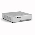 Mini Silver All-Aluminum Chassis Sheet Metal Fabrication with All-Around Heat Dissipation