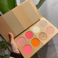 Mix of Matte and Shimmer Blush Highlighter Lipstick Powder Eyebrow Palette Make up Set Eye Shadow Make up Kit