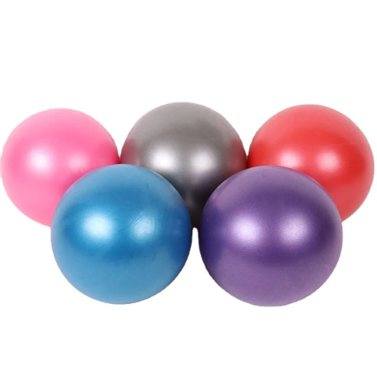 Thick PVC Gymnastics Yoga Fitness Ball Bright Face Pilates Style Thickened Explosion-Proof Pilates Accessories Made in China
