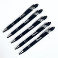 Hot Sell Promotion Classic Black Metal Office Use Ballpoint Pen with Custom Logo