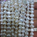 7-8 mm AA+ Good Quality Natural Freshwater Pearl Baroque Wholesale Freshwater Pearl in Strand