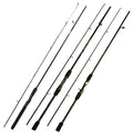 1.6m 1.8m 2.1m 2.4m 2 Sections H Carbon Hard Casting Fast Action Freshwater Spinning Rod for Carp River Lake Boat/Raft Use