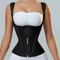 Factory Direct Foreign Trade High Elasticity Vest Model Tummy Corset With Zip Women's Shapewear Top