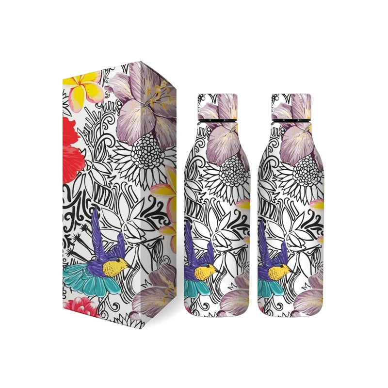 Wholesale Cola Water Bottle 500/750ml Customized Double Wall Stainless Steel  Vacuum Flask  Insulated Water Bottle in Stock