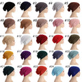 Sharut 25 Colors Wholesale Custom Jersey Cotton Cheaper Solid Color Muslim Malaysia Inner Hijab for Muslim Women