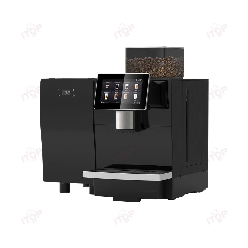 One Touch Fully Automatic Coffee Machine and Espresso Machine With Milk SystemCappuccino and EspressoColoured Touch Display