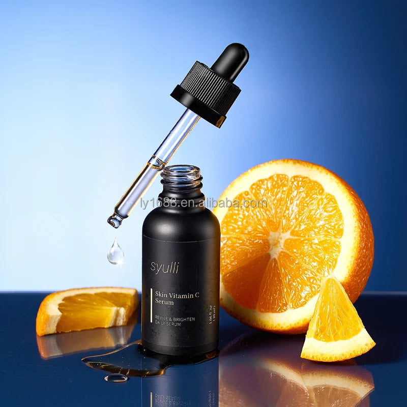 Private Label Natural Organic VC Serum Brightening Antioxidant Face Serum