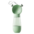 Wholesale Outdoor 350ml 600ml 3 in 1 Foldable Pet Travel Water Bottle with Food Dispenser