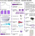 Complete 137pcs Eco-Friendly YOUNIS Cake Decoration Kit with Stainless Steel Plastic & Silicone Baking Supplies Bakery Tools
