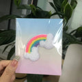 Wholesale in Stock No Minimum Embroidered Badge Embroidery Rainbow Patch