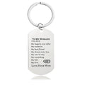Factory Silver Stainless Steel to My Wife Husband Boyfriend Girlfriend You Are My Shine Keychains
