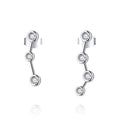 2025 Abstract Horoscope Earrings Jewelry Christmas Creative Gift Horoscope Earrings for Women