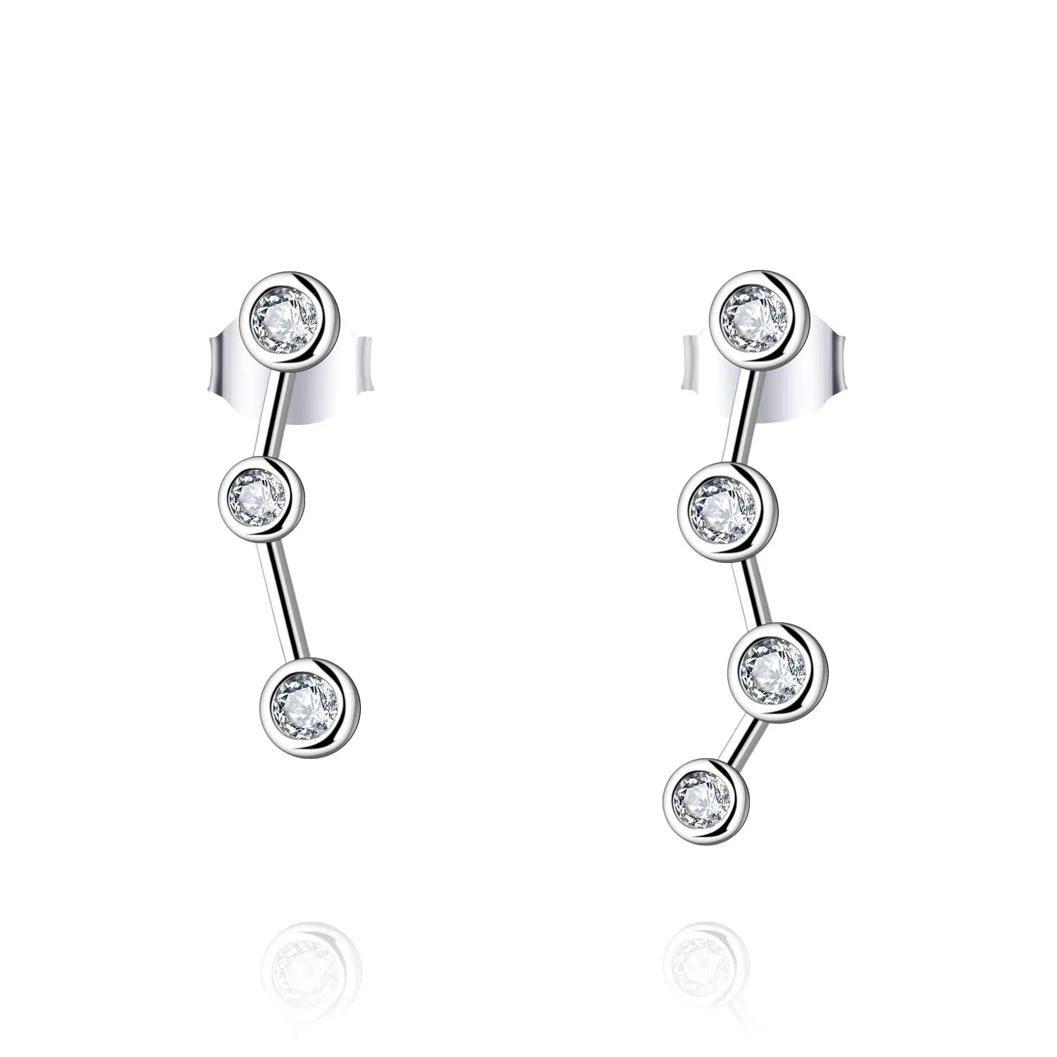 2025 Abstract Horoscope Earrings Jewelry Christmas Creative Gift Horoscope Earrings for Women