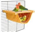 Winter Warm Bird Nest Bed Hanging Hammock Snuggle Hut Parrot House Tent Toy Bird Cage Perch for Parakeet Budgies