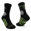 Men's Cotton Crew Socks Breathable Basketball Cuff Bottom Custom Logo Summer Print for Hiking and Gym Sports Youth Women's