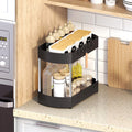 2 Layers Under the Sink Storage Kitchen Spices Storage Rack Multi-Functional Storage Rack