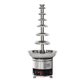 GZKITCHEN 7-Layer Electric Stainless Steel Chocolate Fountain Machine New Condition Cooking Appliance for Flour Mill Application