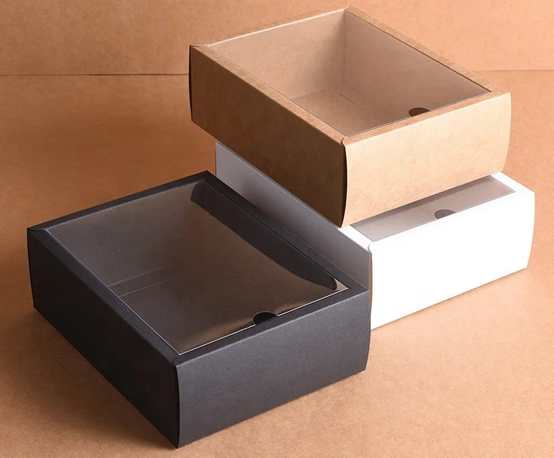 Gift Rectangular Delicate Transparent Art Paper Custom Packaging Box with Recycled Materials Embossing Matt Lamination MegaBDM