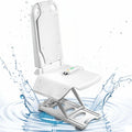 White IP68 Waterproof Electric Bathtub Chair Lift Seniors' Bath Chair with 300 Lbs Weight Capacity Bathroom Safety Equipment