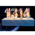 Plus Size DIY Letter Mold Epoxy 4 Inch Acrylic Sign Resin Silicon Big Letter Moulds for Resin Craft
