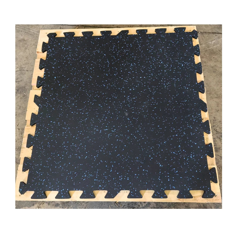 GYM Interlocking Mat Rubber Floor Tiles Indoor