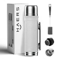 Popular 18/8 1000ml Customized Logo Double Walled Insulated Stainless Steel Water Bottle Direct Drinking Type