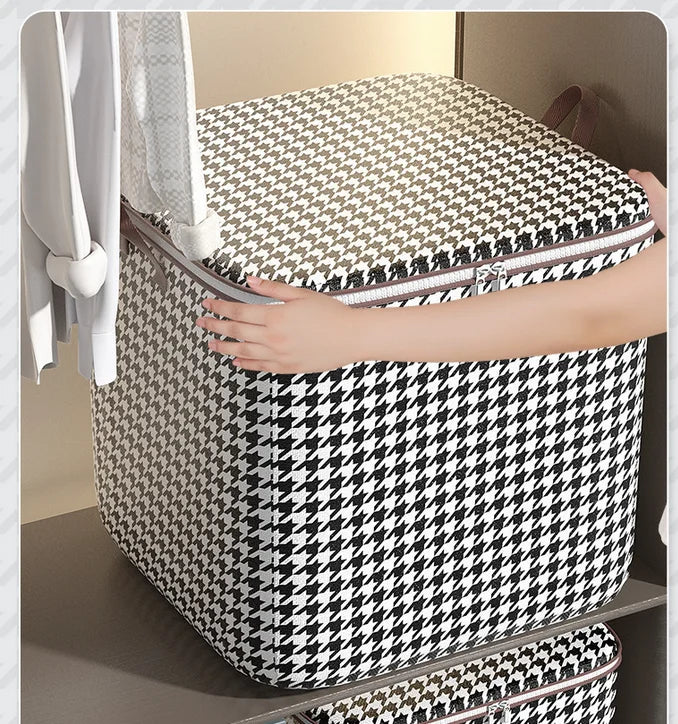 Hot Sale Clothes Storage Foldable Blanket Storage Bags Storage Containers for Organizing Bedroom Closet Clothing Comforter