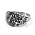 Viking Souvenir Stainless Steel Ring Men's Viking Ring Norse Myth Wolf Ring Viking Jewelry