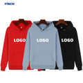 YINCH Garment French Terry 300gsm Hoodie Unisex Blank Custom High Quality Wholesale Cotton Pullover Sweatshirts Man