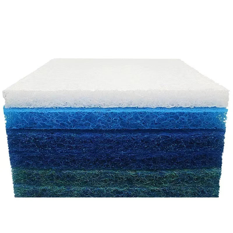 Japanese Square PET Plastic Eco-Friendly Mat Filter for Aquarium and Koi Fish Pond with Custom-Made Sizes