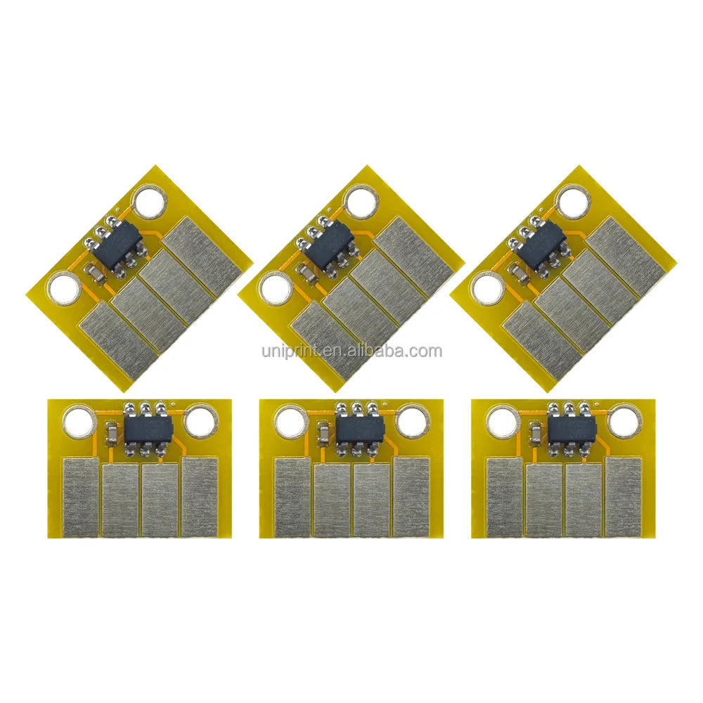 6 Colors No.72 ARC Chip Compatible for HP T610 T620 T790 T1100 T1120 T1200 T770 T2300 T795  Ink Cartridge Auto Reset Chip