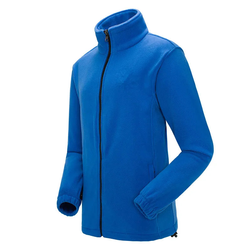 OEM Wholesale Men's Fleece Lined Windbreaker Dust-Proof Hand Work Wear Softshell Work Uniforms Jacket