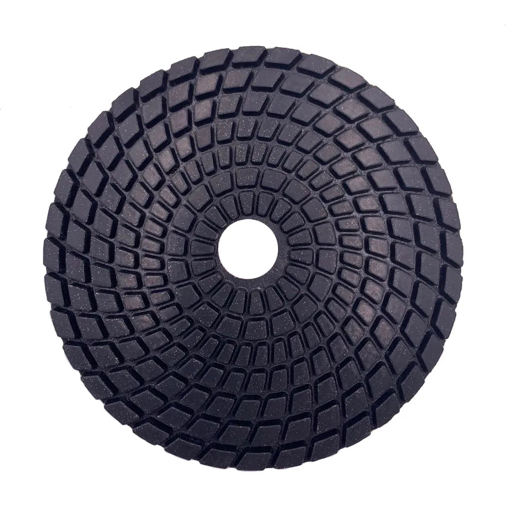 Resin Bonded 7 Steps Flexible Hand Diamond Polishing Pad For Stone Marble Quartz Stone wet Grinding