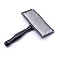 Baoli OEM Cepillo Para Mascotas L 120x160mm 74g Furmines Rectangle Slicker Brush Titanium Brush for Pets Dog Grooming Pet Brush