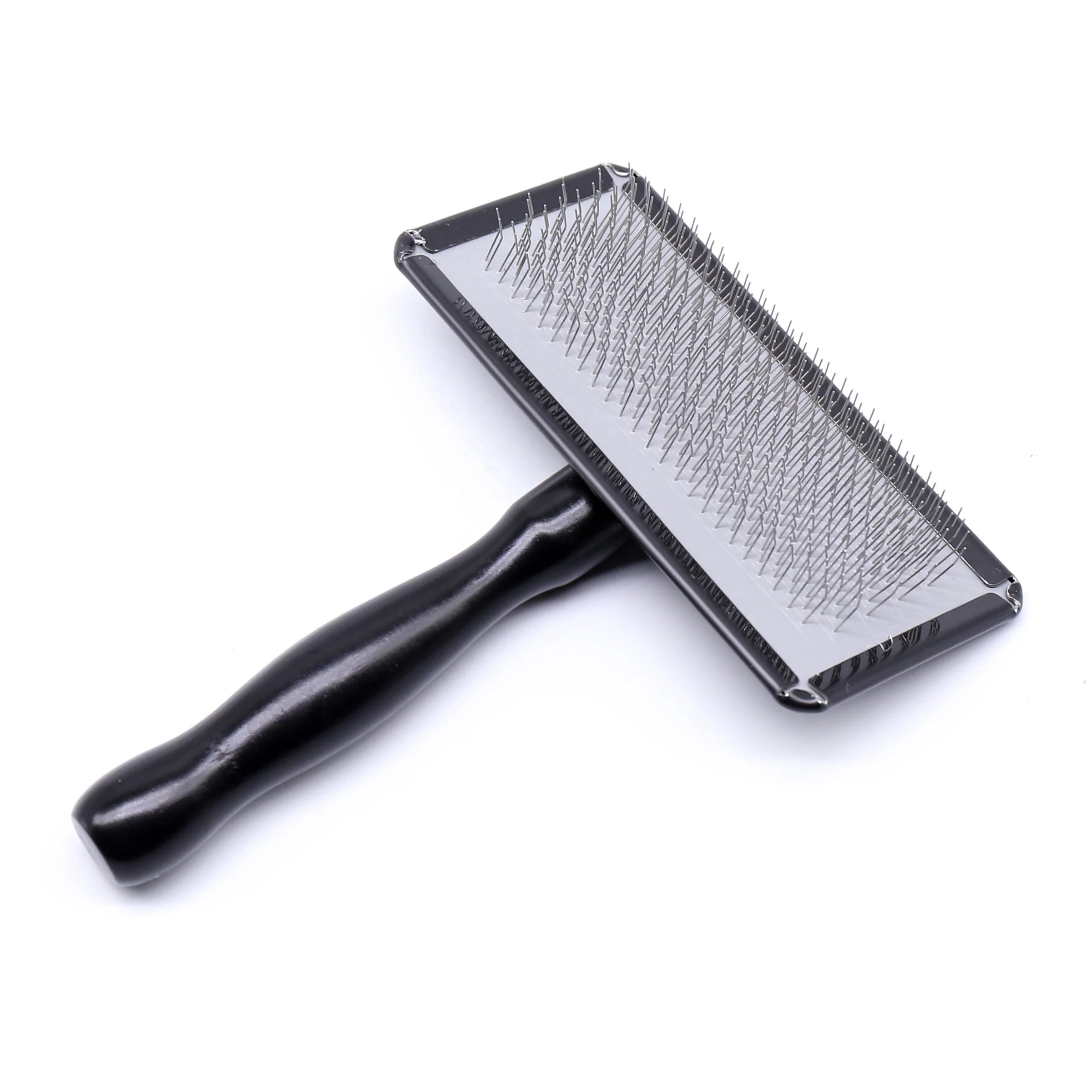 Baoli OEM Cepillo Para Mascotas L 120x160mm 74g Furmines Rectangle Slicker Brush Titanium Brush for Pets Dog Grooming Pet Brush