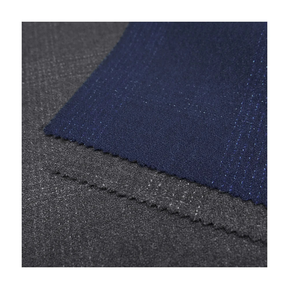 2026 Luxury Italian Worsted Merino Wool Suiting Fabric Organic Yarn Dyed CHECKS Pattern for Men's Jackets in Stock