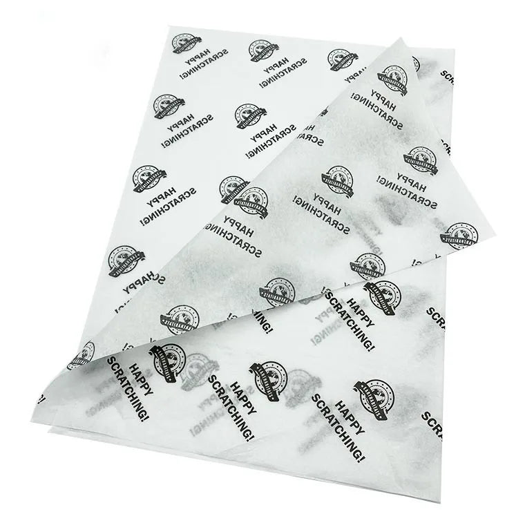 Custom Logo Printed Stylish Wrapping Tissue Paper for Clothing Shoes Flower Packaging