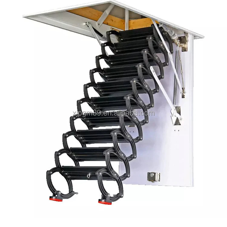 Automatic Electric Telescopic Folded Stairs Industrial & DIY Grade Customizable Hand Tools OEM & ODM Supported
